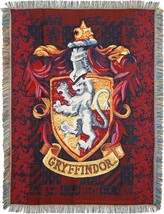 Gryffindor Shield 48 X 60-Inch Northwest Woven Tapestry Throw Blanket. - £30.67 GBP