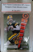 Aaron Rodgers 2021 Panini Contenders Football  Chain Movers Insert #CM-ARO - £53.85 GBP