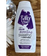 Punky Colour 3-in-1 Color Depositing Shampoo Conditioner Purpledacious 8... - $108.04 MXN