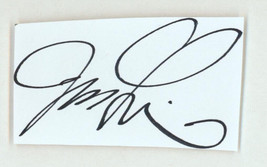 Joseph Michael Linsner Signed Signature Cut Autograph ~ Cry for Dawn Vam... - £7.80 GBP