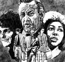 Lee Cobb Judy Pace Young Lawyers Press Photo Sketch Jim Sharpe ABC 1970 ... - $18.56