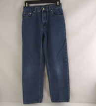 Canyon River Blues Distressed Bootcut 100% Cotton Jeans Boys Size 14 - $15.51