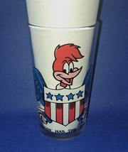 Woody Woodpecker &quot;Has the Spirit&quot; Arby&#39;s 1976 Bicentennial Drinking Glass - $17.00