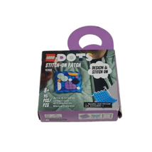 LEGO DOTS Stitch-on Patch 41955 DIY Craft Decoration Kit *NEW &amp; SEALED* - £7.89 GBP