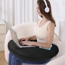 Adjustable Lap Desk Pillow for Gaming and Reading Relief, Black Velvet - $62.32