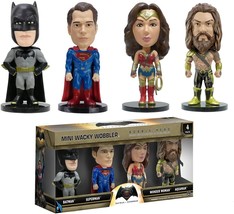 DC Batman vs Superman Movie - 4-pc mini Bobble Boxed Set by Funko - £20.15 GBP