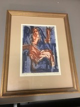 Vintage Signed Print &quot;Figure of Reverence&quot; by Armstrong Ltd. Ed. 2/8 - £31.52 GBP