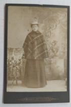 Vintage Cabinet Card Mrs. Jolene by Wagner in De Pere, Wisconsin - £18.31 GBP