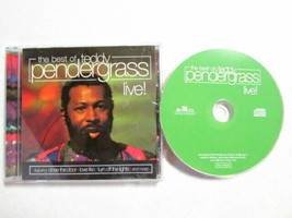 The Best Of Teddy Pendergrass Live! Cd R&amp;B Soul Philly Soul: See &amp; Read Details - £3.90 GBP