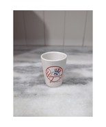 New York Yankees Shot Glass, Vintage Ceramic Shooter, Baseball Collectib... - £7.85 GBP