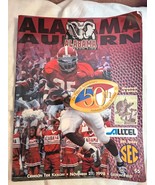 1998 Crimson Tide Kickoff Program Alabama vs Auburn 50th Anniversary Pro... - $241.62 MXN