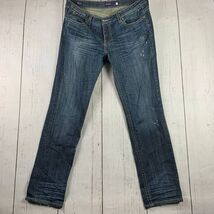Vigoss 11 Skinny Fit Stretch Low Rise Blue Jeans Pants Denim Women 32x30 - $14.00 CAD