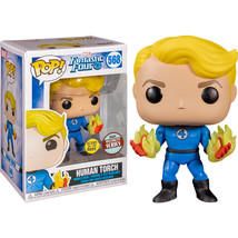 Fantastic 4 Human Torch Suited Glow Specialty Series Ex Pop! - £25.91 GBP