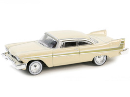 1957 Plymouth Fury Beige with Gold Metallic Stripes Vintage Ad Cars Seri... - $33.99