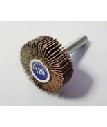 Box Of 10 FLEXOVIT PA803 Flap Wheels 120 Grit 1-3/16 in 1/4 in - $29.41