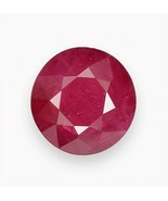 RUBY ROUND CUT PINKISH RED PAKISTAN 10mm 4 CT NATURAL GEM GENUINE FACETE... - $6.88