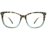 Ted Baker Eyeglasses Frames TBW147 IVO Clear Blue Brown Gold Cat Eye 54-... - $55.88