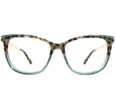 Ted Baker Eyeglasses Frames TBW147 IVO Clear Blue Brown Gold Cat Eye 54-... - $55.88