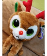 Ty Beanie Boos - COMET the Reindeer 6 Inch with Tags Plush Stuffed Anima... - $34.60