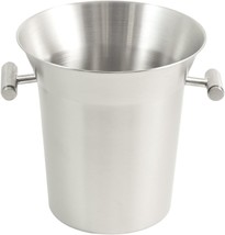 Bey-Berk Stainless Steel 6 qt. Ice Bucket with Brushed Finish and Side H... - $34.95