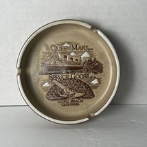 Ashtray Vintage &quot;Queen Mary Spruce Goose&quot; Ceramic Long Beach California - £7.39 GBP