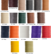 Ritza 25 Tiger Thread 0.8mm Wax Braided Polyester Leather Hand Sewing 50... - €11,89 EUR