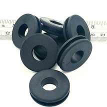 Rubber Cable Grommets for 1&quot; Panel Hole with 1/2&quot; ID for 1/8&quot; Thick Fire... - £9.97 GBP+