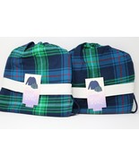 Stars Above Women&#39;s Plaid 3pc Backpack &amp; Pajama Set Size Medium Lot of 2... - $29.67
