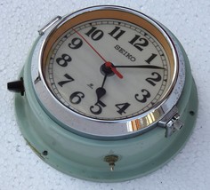 Orologio da parete vintage originale alla schiava marittima, nave nautica... - $146.94