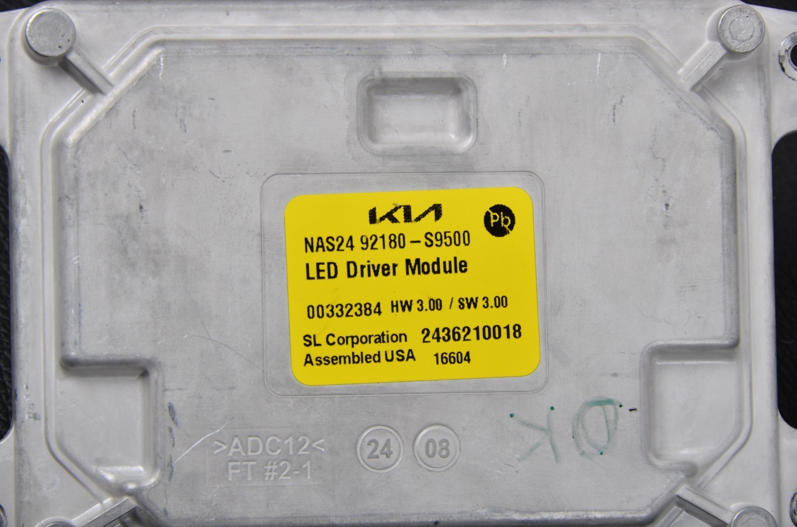 2023-2025 Kia Telluride Headlight Ballast LED Driver Module Unit 92180-S9500 OEM Item image 3