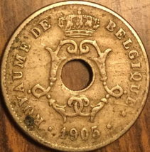 1905 Belgium 10 Centimes - £1.82 GBP