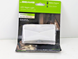 Beams Indoor Battery Powered Motion Activated LED Night Light White - £8.03 GBP