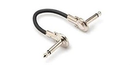 Hosa IRG-100.5 Low-profile Right-angle to Same, Patch Cable, 6&quot; - £5.58 GBP