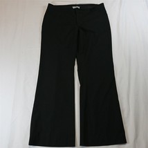 Gap 12 Black Curvy Bootcut Trouser Stretch Dress Pants - £19.27 GBP