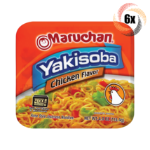 6x Packs Maruchan Yakisoba Chicken Flavor Home Style Japanese Noodles | 3.98oz - $24.25