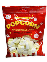 Buttered Popcorn Flavored Marshmallows 3.5oz/100gm. Made In Turkey - £7.73 GBP