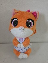 Disney Junior T.O.T.S Mia Cat Kitten 9&quot; Plush Stuffed Animal Orange White Baby - £7.47 GBP