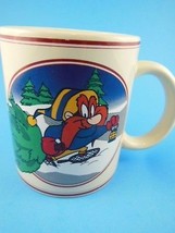 Yosemite Sam Christmas Mug Cup A Wintery Wonderland 1993 Warner Bro Loon... - £7.00 GBP