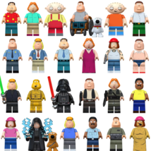 24Pcs Family Guy Minifigures Peter Griffin Lois Griffin Joe Swanson Mini... - $36.59