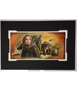 Joe Corroney SIGNED Star Wars Disney Springs EXC Star Wars Art Print Rog... - $3,743.91 MXN