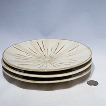 Set of 3 Pier 1 Imports Stoneware Sanctuary Salad Plates 8 3/8&quot; Disconti... - £17.39 GBP