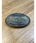 Vintage Gearhart Trucking 25th Anniversary Commemorative Belt Buckle KG JD - €12,71 EUR