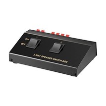 Goobay 60928-GB Speaker Switch Box for Up to 2 Speaker Pairs  - $25.00