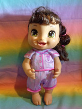 2020 Hasbro Baby Alive Lulu Achoo Interactive Doll Brown Rooted Hair 12" - $14.84