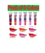 Sexy Lip Stain Stay &amp;Peel Off Lip Stain Long Lasting Waterproof Pack of ... - €23,95 EUR