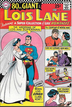 Superman&#39;s Girlfriend Lois Lane Comic Book #68, DC 1966 VERY FINE+ Giant... - £64.43 GBP