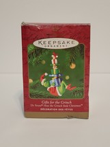 Vtg Hallmark Dr. Seuss Gifts For The Grinch - Christmas Ornament - $14.84