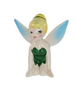 Walt Disney Productions Japan Vintage Tinker Bell Kneeling Ceramic Figurine - $19.99