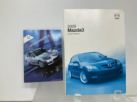 2009 Mazda 3 Owners Manual Handbook Set with Case OEM I02B06003 - £21.22 GBP