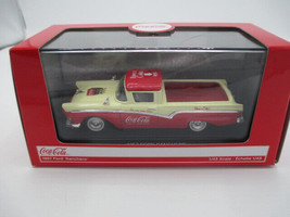 Coca-Cola Motor City 1957 Ford Ranchero Die Cast Model 1:43 Scale Red - $26.24